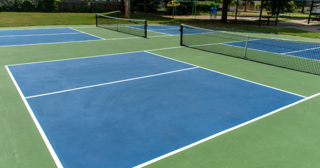 pickleball court size
