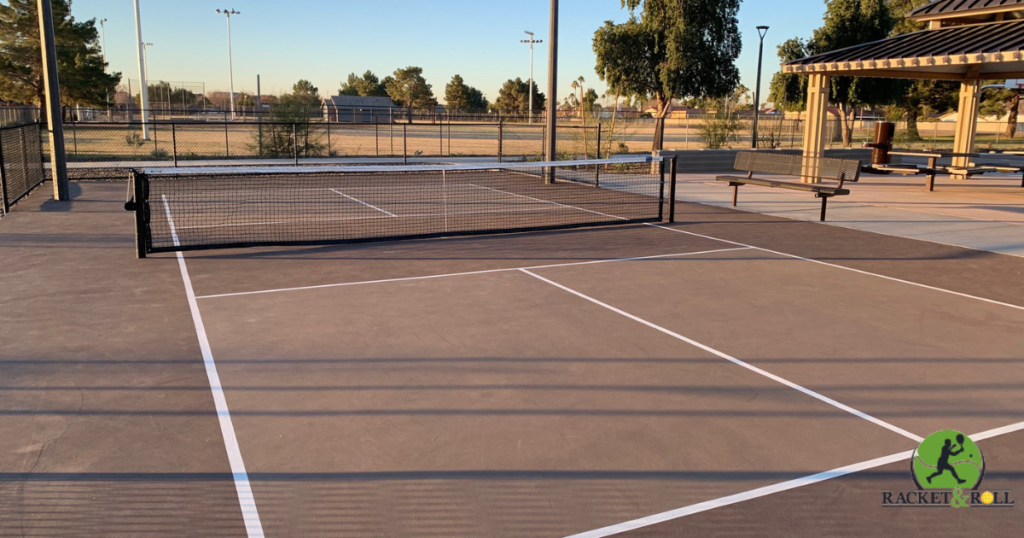 Homestead North Park pickleball court