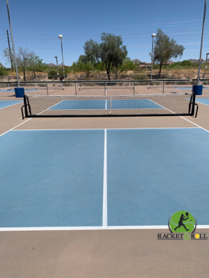 pickleball courts at thompson peak park
