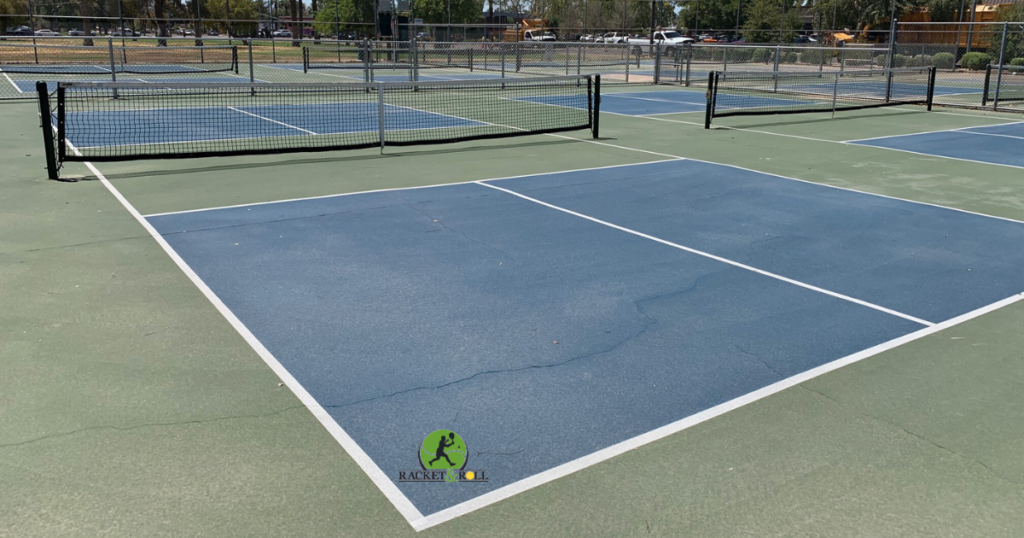 Pickleball courts at Bonsall Park
